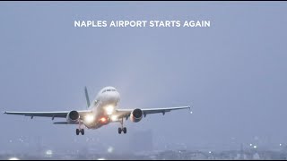 Naples Airport starts again [upl. by Euqinomahs]