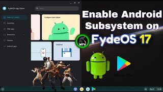 Install Playstore on Fyde OS 17  Enable Play Store on Fyde OS 17  Fyde OS 17 Android 2023 HINDI [upl. by Langham690]