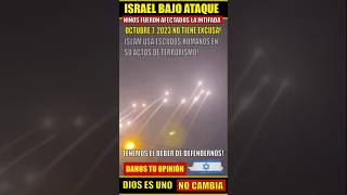 🇮🇱 ISRAEL BAJO FUEGO Dios interviene contra el terrorismo en Israel [upl. by Moitoso945]