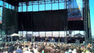 Marianas Trench  August Burns Red  Warped Tour 2011 Gorge WA [upl. by Cung]