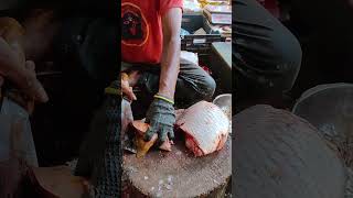 Amazing Big Carp Fish Cutting Skills In South Asian Fish Market fishcuttingskill [upl. by Anahsirk]