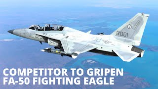 KAI FA50 Fighting Eagle Competitor To Gripen JF17 amp HAL Tejas [upl. by Johnson]