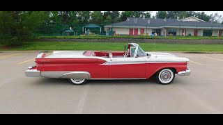 1959 Ford Fairlane Skyliner Galaxie 500 hard top retractable convertible [upl. by Ydospahr]