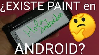 🌈 Como USAR PAINT en CELULAR ANDROID e iOS FÁCIL y RÁPIDO [upl. by Rebme163]