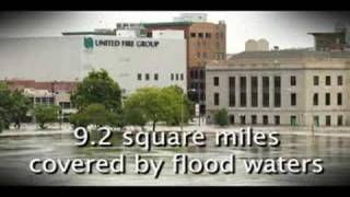 Flood of 2008  Cedar Rapids Iowa [upl. by Noorah573]