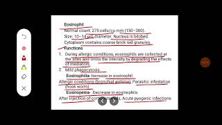 Q Discuss about leukocytes their classification and functions [upl. by Alleciram935]