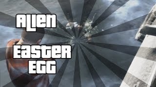 GTA 5 Frozen Alien quotProloguequot Easter Egg Grand Theft Auto 5 [upl. by Aihtibat414]