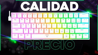 Encontré el Mejor Teclado Mecánico 60 Barato Calidad Precio [upl. by Tiersten242]