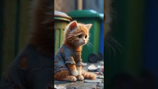 Cats poor life story with one day saccess full life youtube short status video [upl. by Hanleigh]