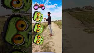 Vfx Magic video monster head tractor baby tiktok shortvideo funny vfx420 comedy vfx vfxsunil [upl. by Draw]