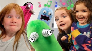 REAL LiFE or ROBLOX with RAiNBOW GHOSTS Adley Niko amp Navey play our favorite games iRL or iPAD [upl. by Ellery]