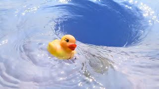 Relaxing Whirlpool Water with duckling Whirlpool [upl. by Elleon]