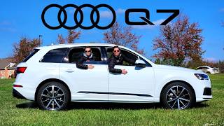 2024 Audi Q7  NEW Standard Features for the Largest Audi SUV [upl. by Ardnaskela]