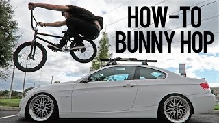 How to Bunny Hop BMX  The Easiest Way [upl. by Ramberg]