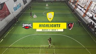 HIGHLIGHTS  DENPASAR VS LUBAKS  BALI INDOOR CRICKET LEAGUE  SEASON XII [upl. by Ydnagrub]