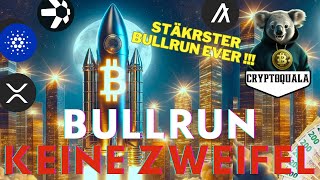 BULLRUN 202425  WARUM ZWEIFELST DU NOCH  🤯 🚀 XRP ALOGRAND CARDANO QUANT [upl. by Bradshaw476]