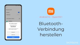 BluetoothVerbindung herstellen  Xiaomi Android 14  HyperOS 1 [upl. by Ykcor]