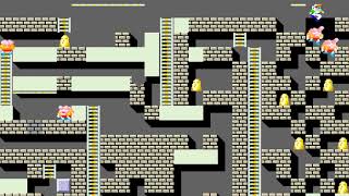 ロードランナー REMIX 27面 Lode Runner REMIX custom level [upl. by Reinwald459]