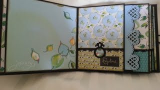 7 x 7 Kathy Davis Journeys mini album [upl. by Akemeuwkuhc684]