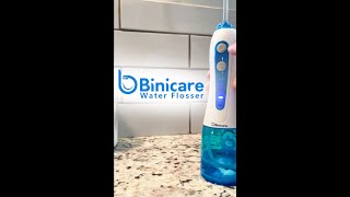 Floss like a boss with Binicare cordless water flosser for teeth [upl. by Orimar265]