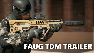 FAUG TDM OFFICIAL CINEMATIC TEASER  nCore Games  Games Gossip Trailers [upl. by Marlene889]