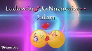 Bareli wale jhumke pe Jiya lalchaye lyrics 💗 💗 💗 💗 💗 💗 💗 WhatsApp Status💘 HD [upl. by Rede]