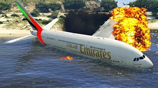 Emirates Air bus a380 air plane collide amp crash after mid air collision shorts ytshots [upl. by Bomke764]