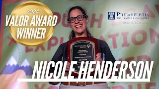 2024 PHLY Insurance Valor Award Winner Nicole Henderson [upl. by Eneirda372]