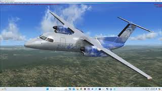 Pacific Virtual Airways FT 9711 Fairbanks to Deadhorse Alaska [upl. by Brigham]