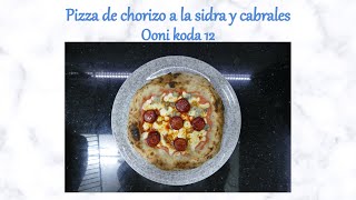 Pizzas de España  Asturias  Ooni Koda 12 [upl. by Krakow294]