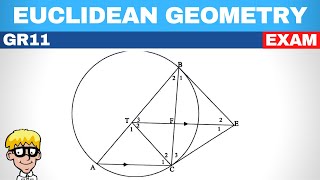 Euclidean Geometry Grade 11 Exam question [upl. by Guillaume]