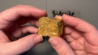 Minerals  Carbonates  Siderite [upl. by Lasky380]