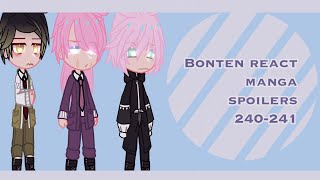 Bonten react to⚠️manga spoilers 240241⚠️tiktok editGCTokyo Revengers KaThChAn• [upl. by Adirf]