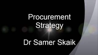 What is procurement strategy [upl. by Darees]