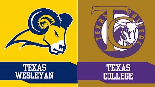 CFB Texas Wesleyan vs Texas College [upl. by Burrows]