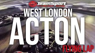 Flying Lap  TeamSport Karting West London Acton [upl. by Chad602]