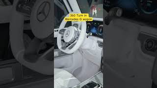 Electric G wagon with G turn Features mercedes shorts [upl. by Yeta]