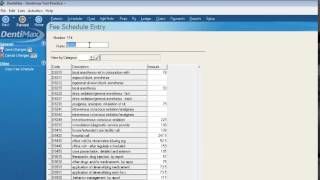 Updating Fee Schedules  DentiMax Dental Software Tip [upl. by Londoner271]