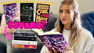 Reading Anticipated 5 Star Books📖🌟 spoiler free reading vlog [upl. by Edmonds982]