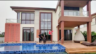 SURPRISING My MOM With Her DREAM House  GIFTING My MOM a LUXURY HOUSE  Canbee Lifestyle [upl. by Eimile]