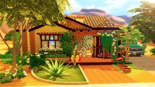 COZY HISPANIC FAMILY HOME  Sims 4 Speed Build [upl. by Grefer]