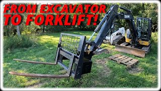 Buying A Skid Steer Quick Attach For Our John Deere Excavator [upl. by Frederik39]