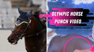 Horse Gets Punched By German Coach At The Tokyo Olympics In Modern Pentathlon [upl. by Rust]