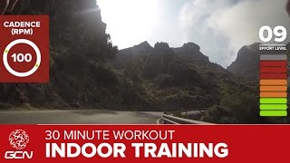 30 Minute Workout  Indoor Cycling Hill Climb Training [upl. by Loralee]