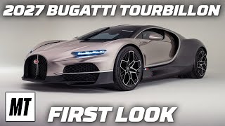 2027 Bugatti Tourbillon First Look The Chirons Successor Is a 1775HP PlugIn Hybrid  MotorTrend [upl. by Medovich961]