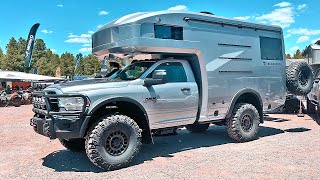 Is this the most ADVANCED Truck Camper EVER Truckhouse BCR amp AEV Ram [upl. by Blum30]