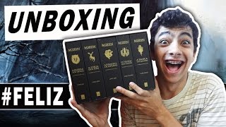 Unboxing BOX As Crônicas De Gelo E Fogo [upl. by Helen998]