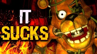 The Most BROKEN FNAF Fan Game it crashed like 5 times [upl. by Aisercal]