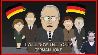 GERMANS CANT TAKE A JOKE  German Dude Reacts To South Park [upl. by Cordey]