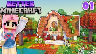 Starting my New Minecraft Worldwith 300 MODS 💜 [upl. by Winfred]